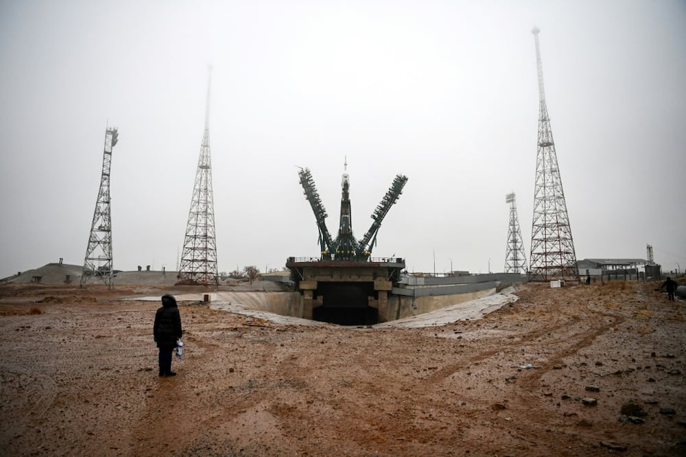 The launch pad at Baikonur