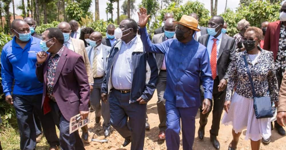 "Karibu Baba": Raila Odinga Afika Kiambu na Kupokewa kwa Shangwe