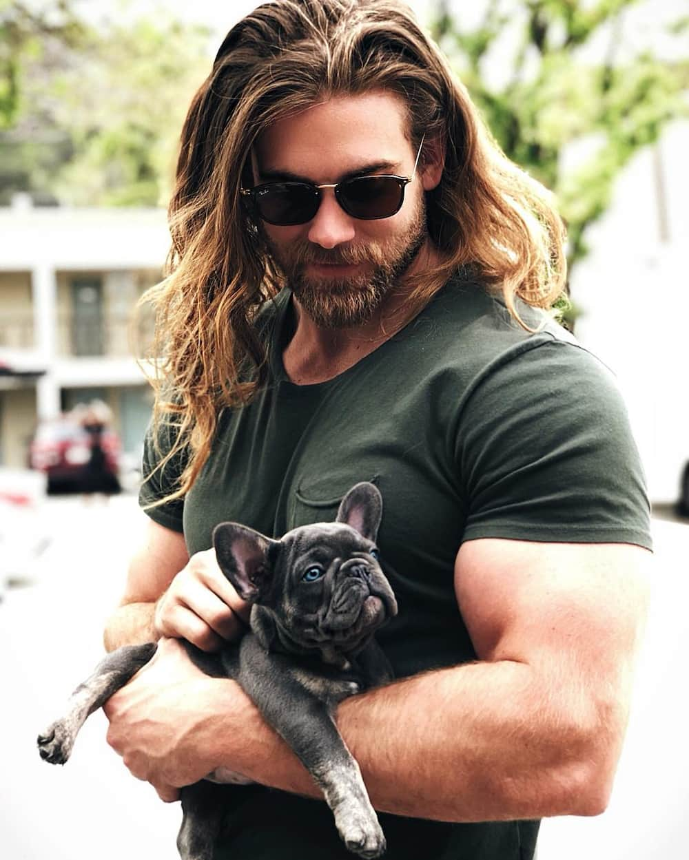 Brock O'Hurn 6 feet 7 inches tall! I love tall menespecially