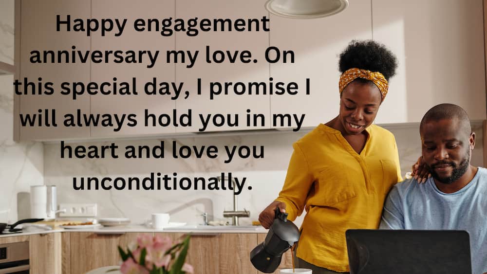engagement anniversary captions