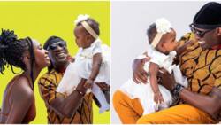 Nameless Posts Adorable Photo of First, Last Born Daughters: "Tumiso Atalipia Shiru College"