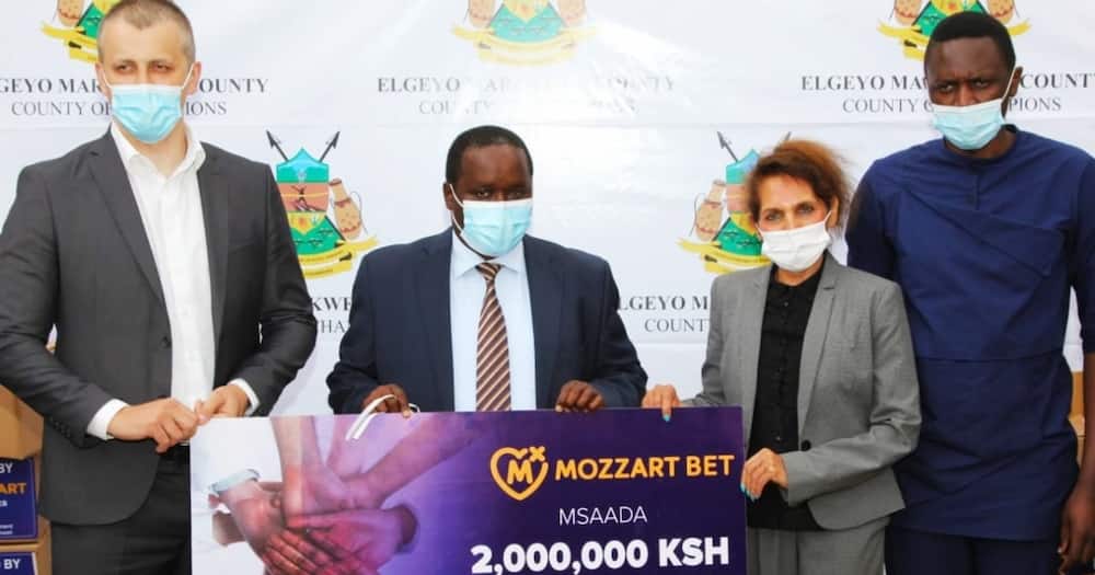 Mozzart Donates PPEs Worth KSh 2m To Iten County Referral Hospital
