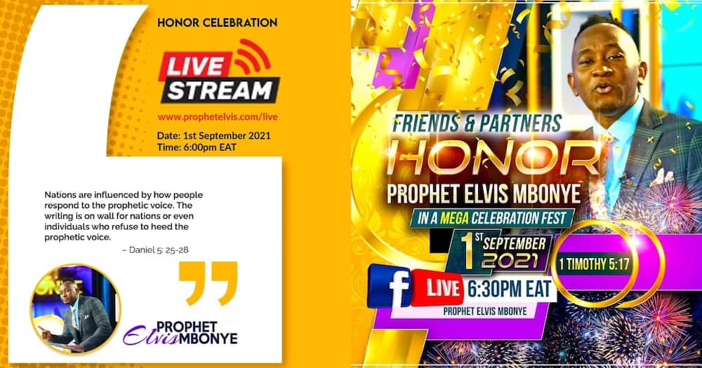 Renowned Prophet Elvis Mbonye To Host His First Event in Kenya