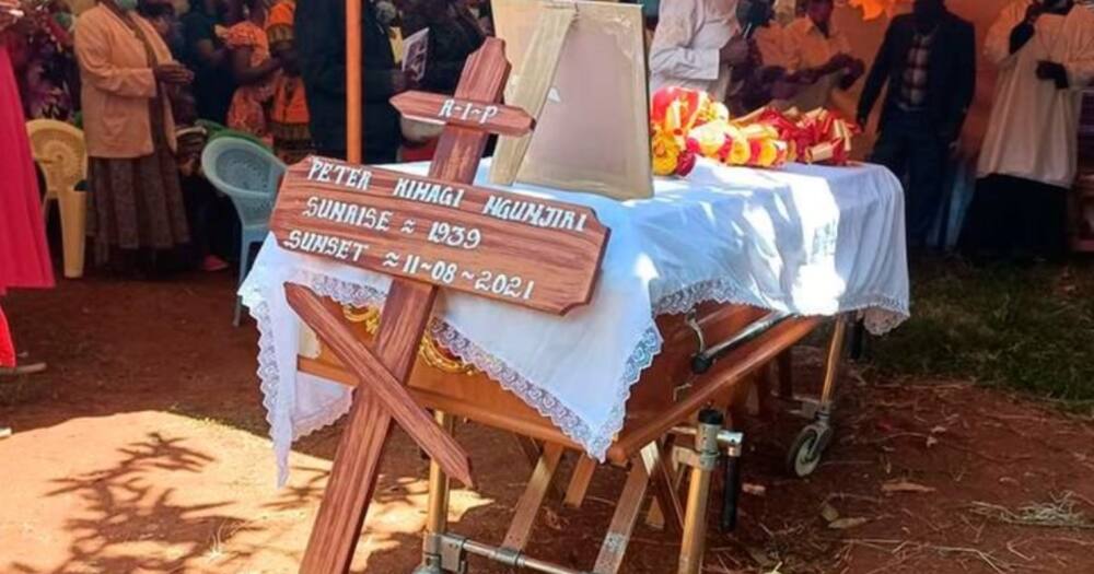 Mzee Peter Kihagi died five months ago. Photo: Nation.