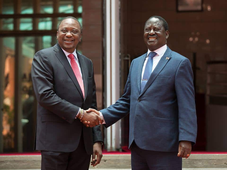 Handshake anniversary: Raila says Uhuru called him early morning to commemorate one year of working together