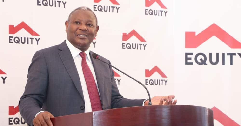Equity boss James Mwangi.
