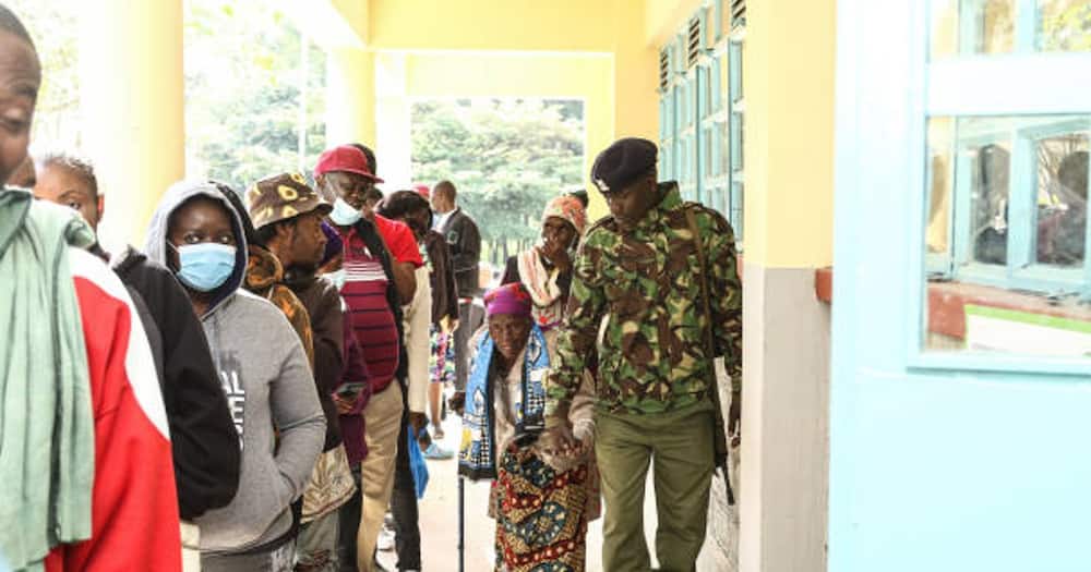 Kenyans vote