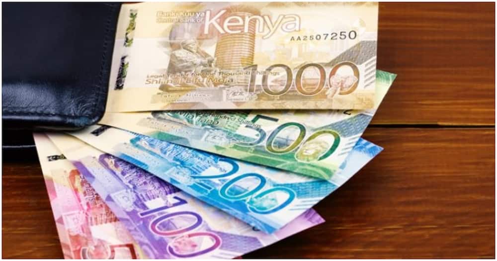 Kenya shillings in different denominations.