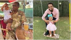 Pascal Tokodi Delighted as Dad in Military Attire Holds, Bonds with Baby AJ: "Something Magical"