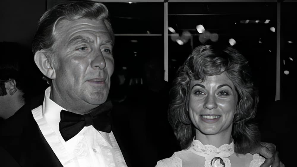 Andy Griffith and his wife, Cindi Knight