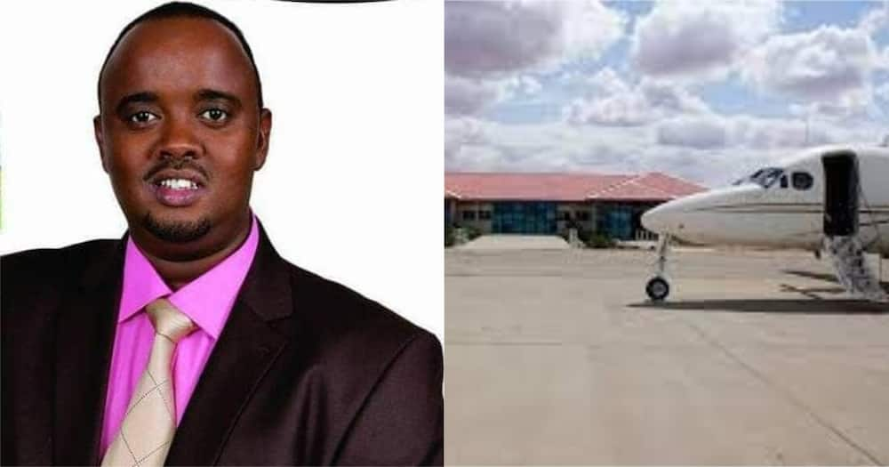 MCA wa Eldas Ibrahim Abass Aaga Dunia Katika Uwanja wa Ndege wa Wajir