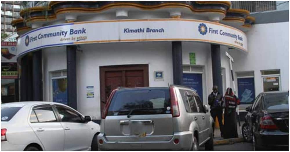 First Community Bank got approval from CBK to limit some services.