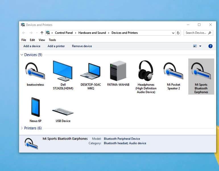 How to connect Bluetooth headphones to a Windows PC