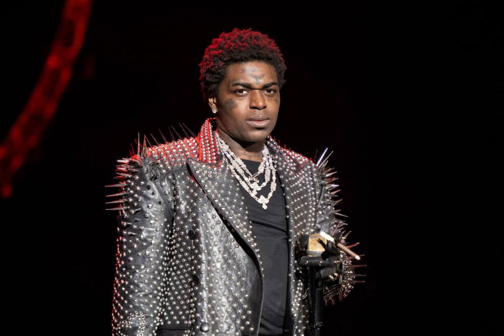 Kodak Black performs onstage during the first day of Rolling Loud Los Angeles