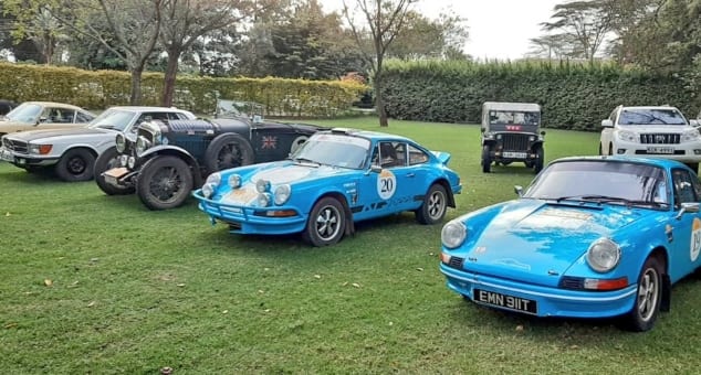 Special safari: Group of Europeans ship their classic vehicles to Kenya for stunning road trip