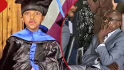 Boni Khalwale Graces Pretty Granddaughter Ericka Indukuli's Kindergarten Graduation