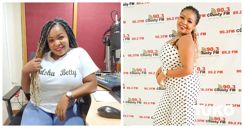 Salsha Betty, a bubbly local radio presenter who walked out of an abusive marriage.