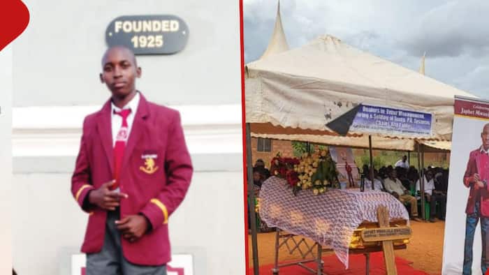 Kapsabet High: Family of Form 2 Boy Who Died in Accident Inconsolable as He's Buried