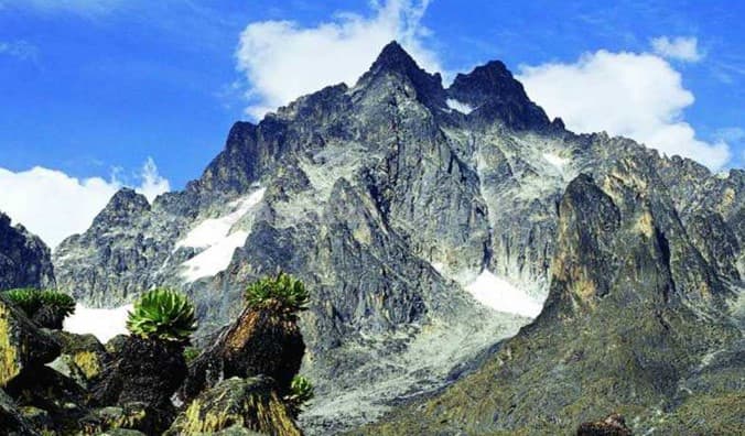 Highest mountains in Kenya