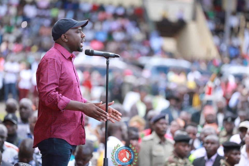 William Kabogo admits things are different on ground after mass walkout during BBI rally in Meru