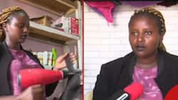 Mercy Tarus: Brave Graduate Who Confronted Uasin Gishu Leaders Displays Her Hairdressing Prowess
