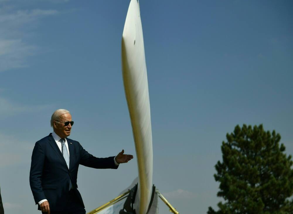 Clean energy is one of the tentpoles of US President Joe Biden's massive climate and health proposal