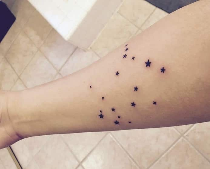 gemini constellation tattoos