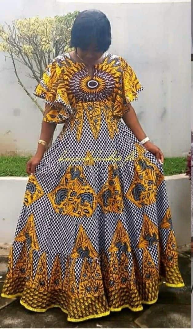 Kitenge dress outlet style