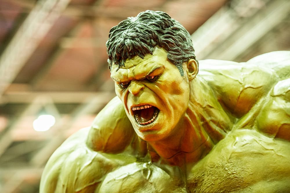 The Hulk seen during MCM London Comic Con