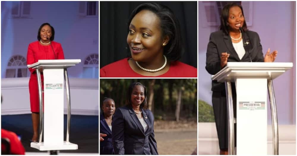 Justina Wamae, Ruth Mutua Stun in These 6 Photos as They Face Off in Deputy Presidential Debate.