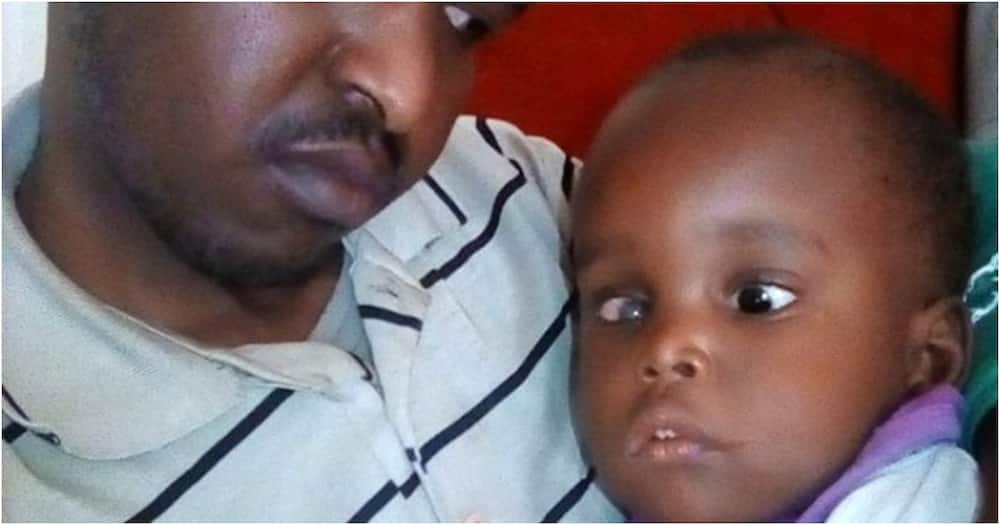 Desperate Baringo father appeals for job in order to save son's sight