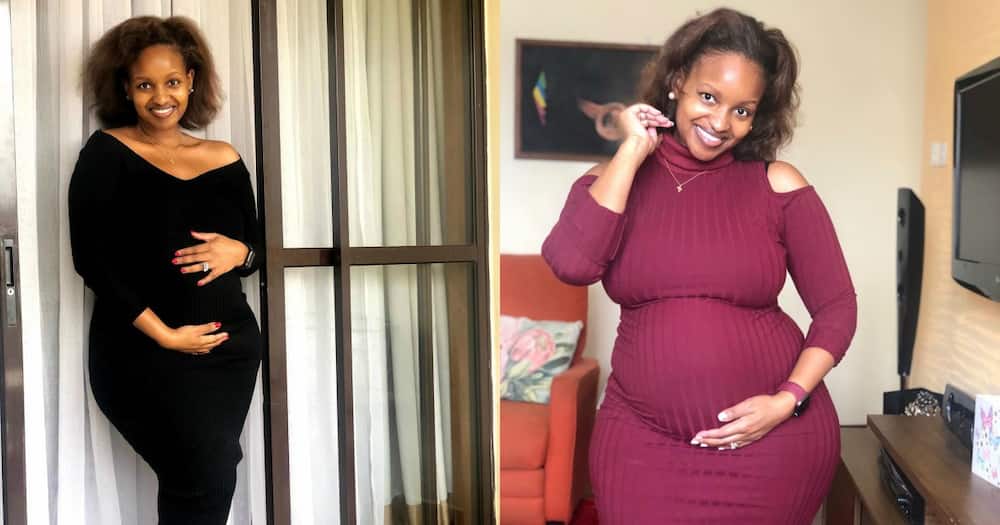 10 photos of glowing Grace Msalame gracefully rocking her baby bump in elegant outfits