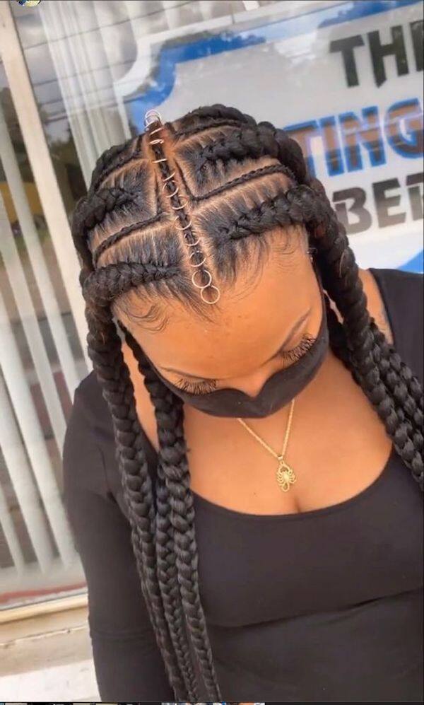 Pop Smoke braids