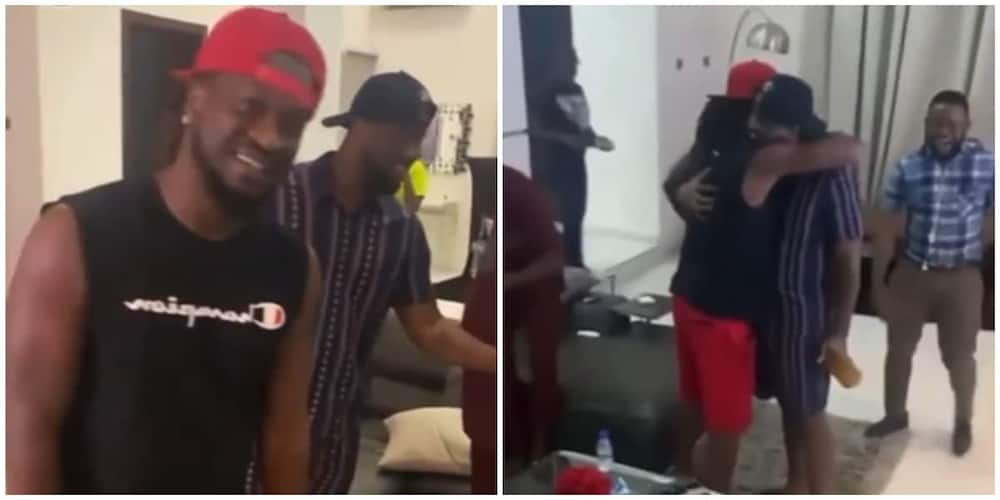 PSquare brothers reunite in heartwarming video.