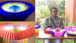 Kawangware: Meet 22-Year-Old John Baraza Who Creates Breathtaking Paper Craft