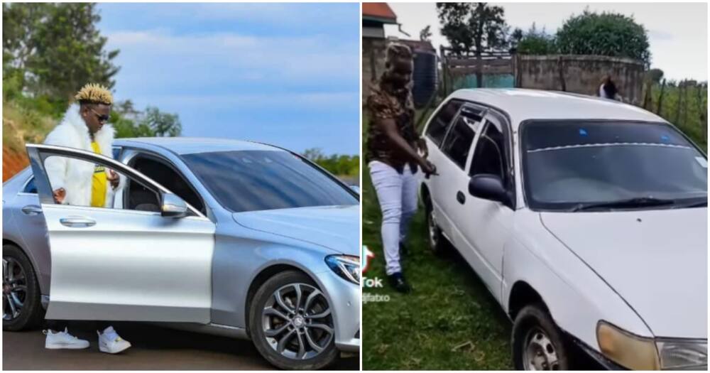 DJ Fatxo Awaacha Mashabiki Wakidhani Ameuza Mercedes Benz Yake Baada ya Kuonekana na Toyota