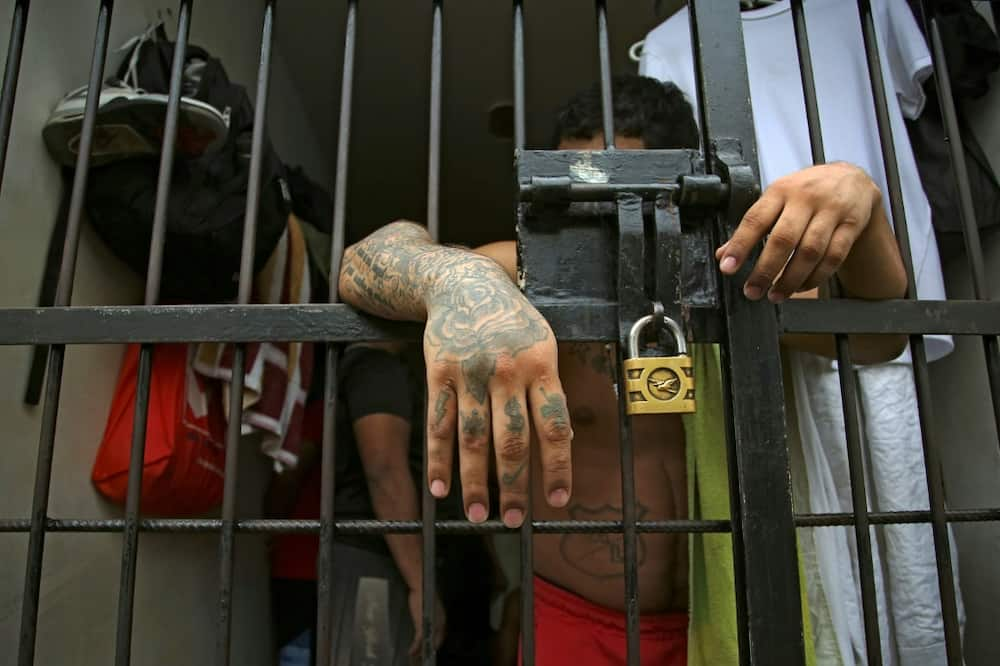 A riot and fire left at least 49 inmates dead at a prison in Colombia, where facilities such as this one at a temporary detention centre in Cali are often overcrowded