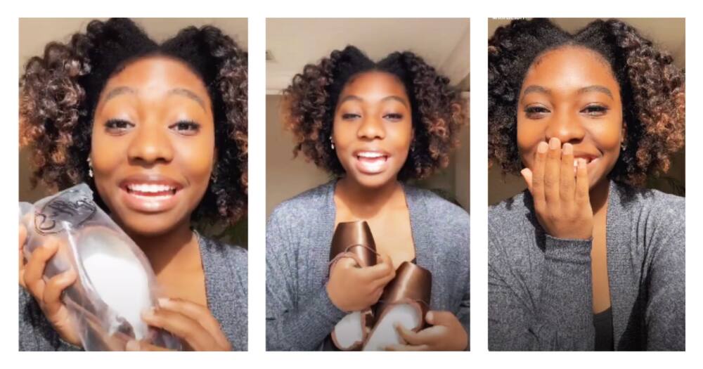 Ballerina goes viral for emotional reaction after getting shoes that match her skin tone