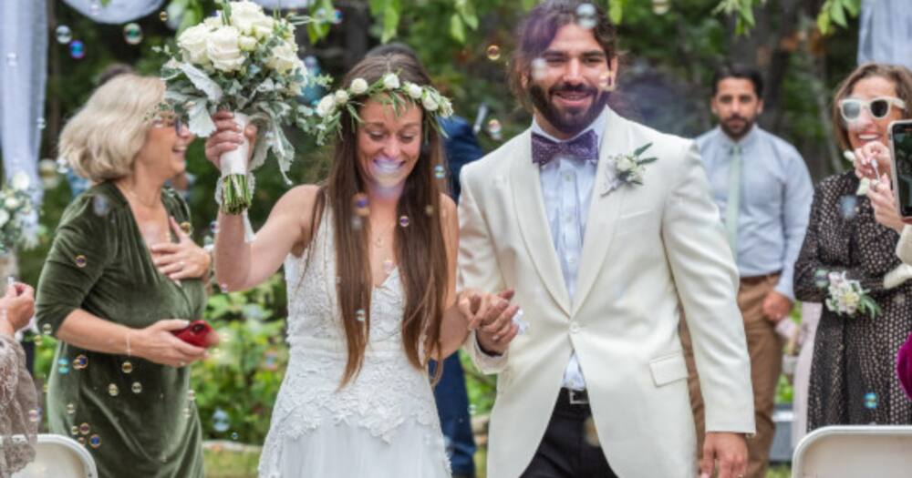 She wore a designer dress fitted with braille for him. Photo: @Todayshow.