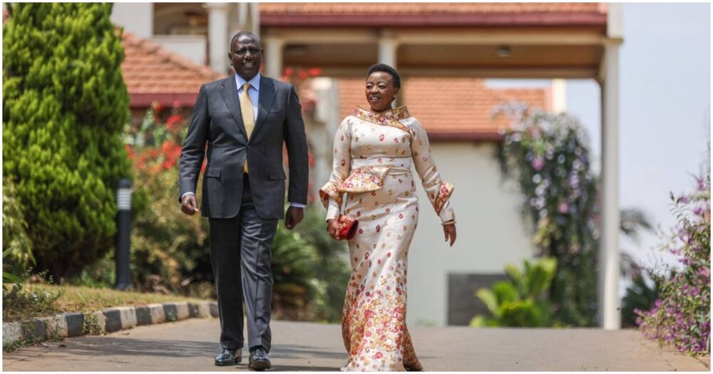 President-elect William Ruto and his wife Rachel Ruto. Photo: UDA.