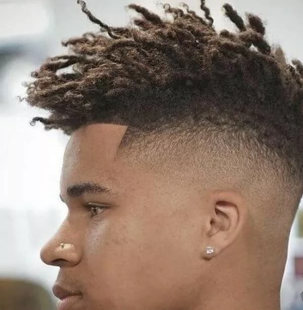 high top dreads styles