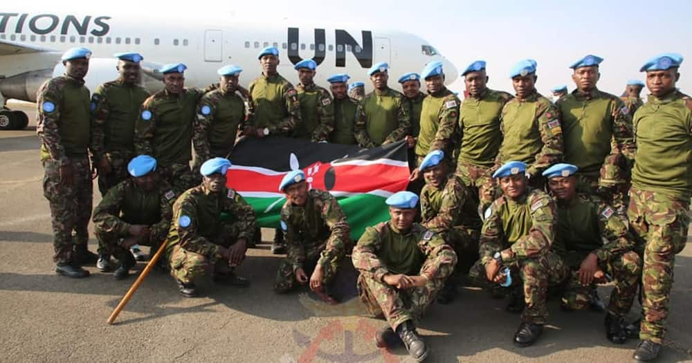 Kenya Defence Forces (KDF) troops. Photo: Kenya Defence Forces.