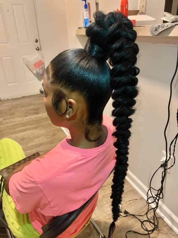 African American ponytail hairstyles