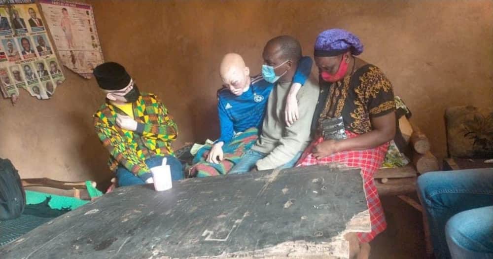 Isaac Mwaura had visited the family which was taking care of the man.