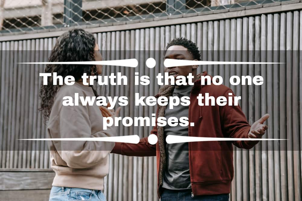 quotes about broken promises and lies