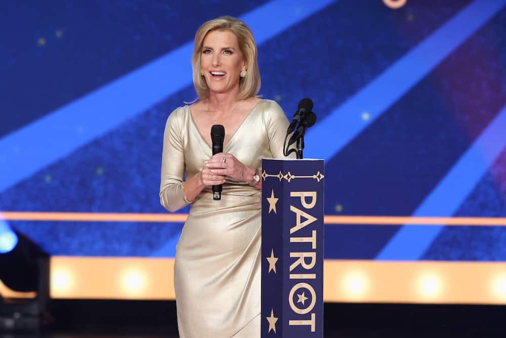 Laura Ingraham speaks onstage during the 2023 FOX Nation Patriot Awards at The Grand Ole Opry in Nashville, Tennessee.