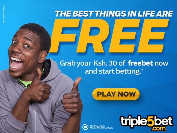 Free bets, cheapest odds and quickest payouts on Triple5bet