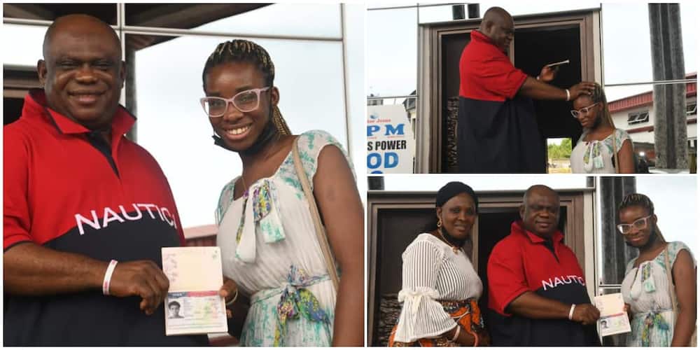 Reactions as Nigerian church sponsors young student to study in US on scholarship with offerings and tithes