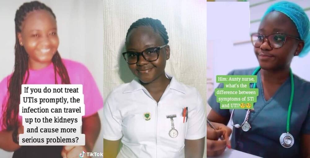 Abigail Araba Ayensu a Ghanaian Nurse Making Impact on Social Media.