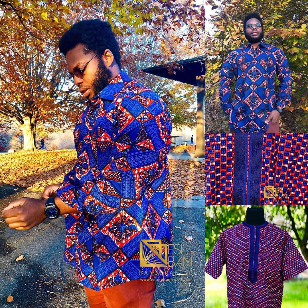 kitenge coats designs